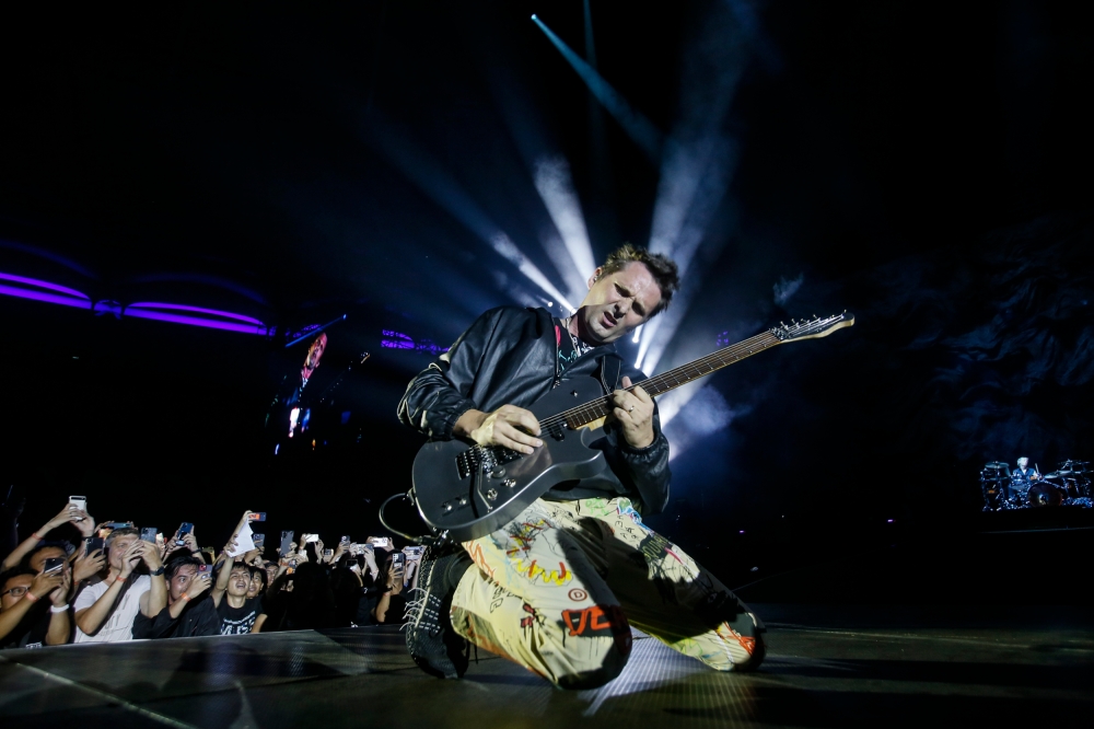 British rock band Muse rocking Stadium Bukit Jalil during their tour in Malaysia last year. — Picture by Hari Anggara