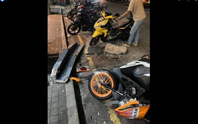 In Melaka, seven-year-old boy crushed to death by falling cement slab from Bukit Baru shophouse