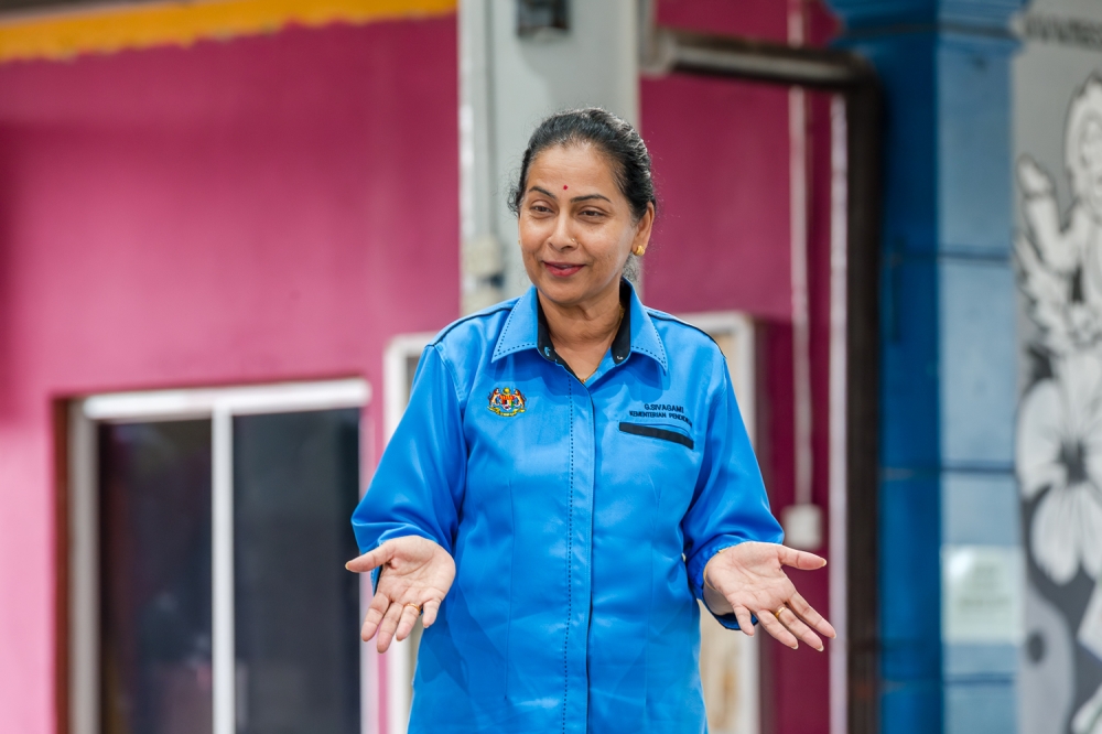 SJKT Puchong headmistress Sivagami Govindasamy said enrolment numbers have been rising steadily. — Picture by Raymond Manuel