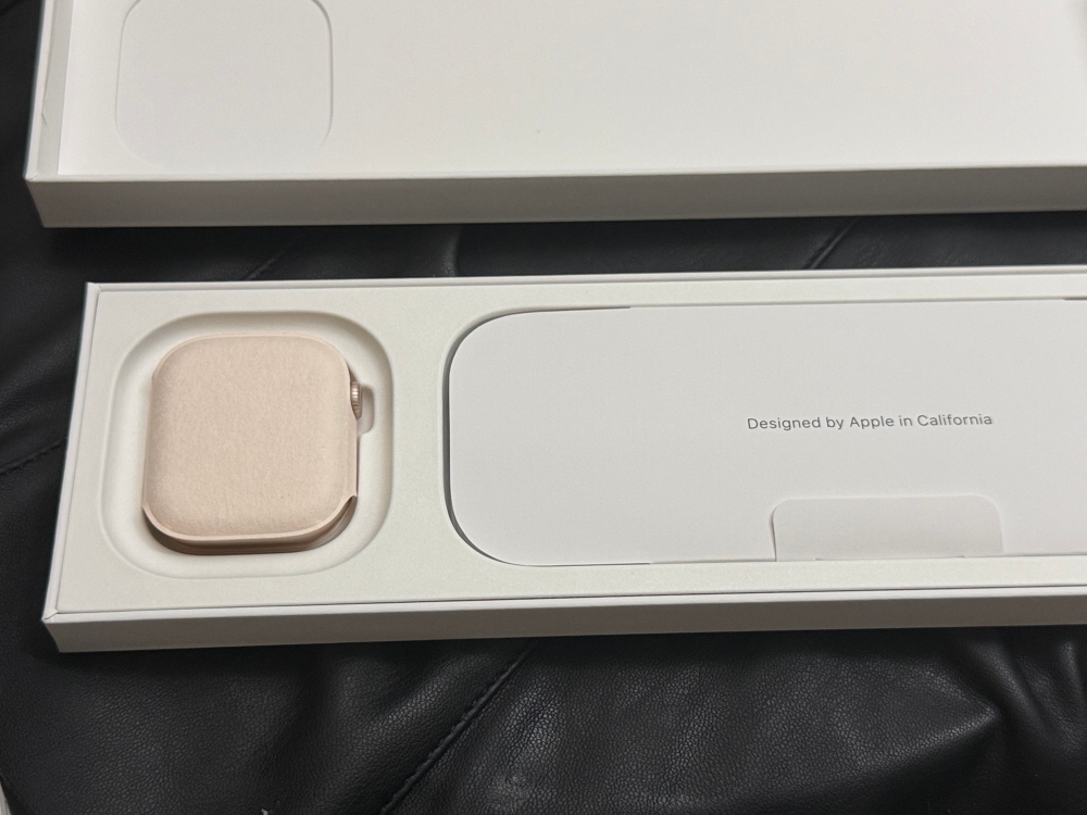 The slimmer packaging is a welcome change for the Apple Watch 10 series. — Picture by Erna Mahyuni