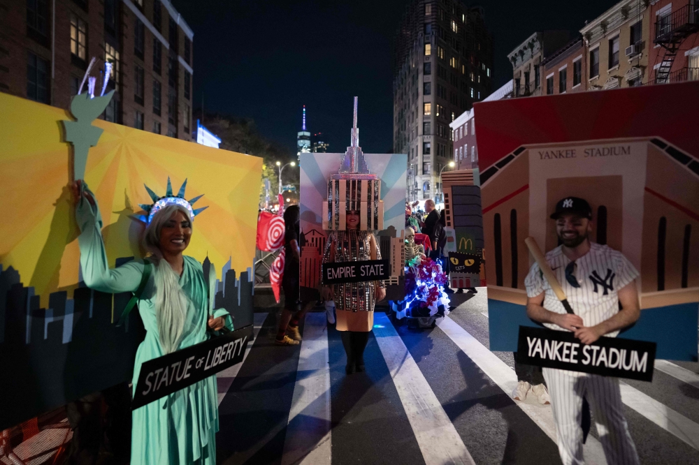 Fright night New York Halloween parade blends spooky with satire ahead