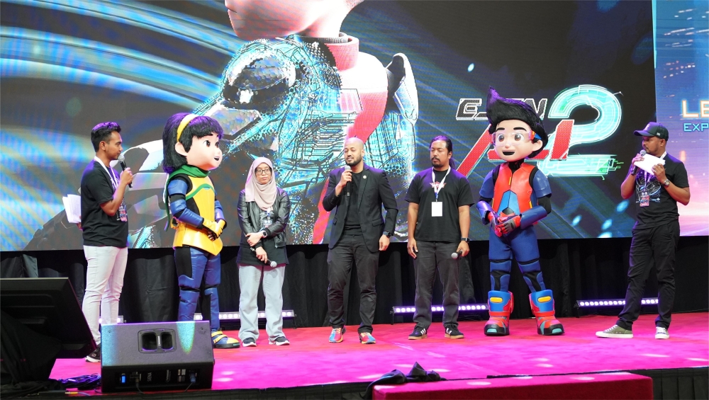 Usamah Zaid, CEO of WAU Animation, highlighted the potential for crossovers with Malaysian IPs like Upin & Ipin, Boboiboy, and Ejen Ali. — Picture via LevelUp