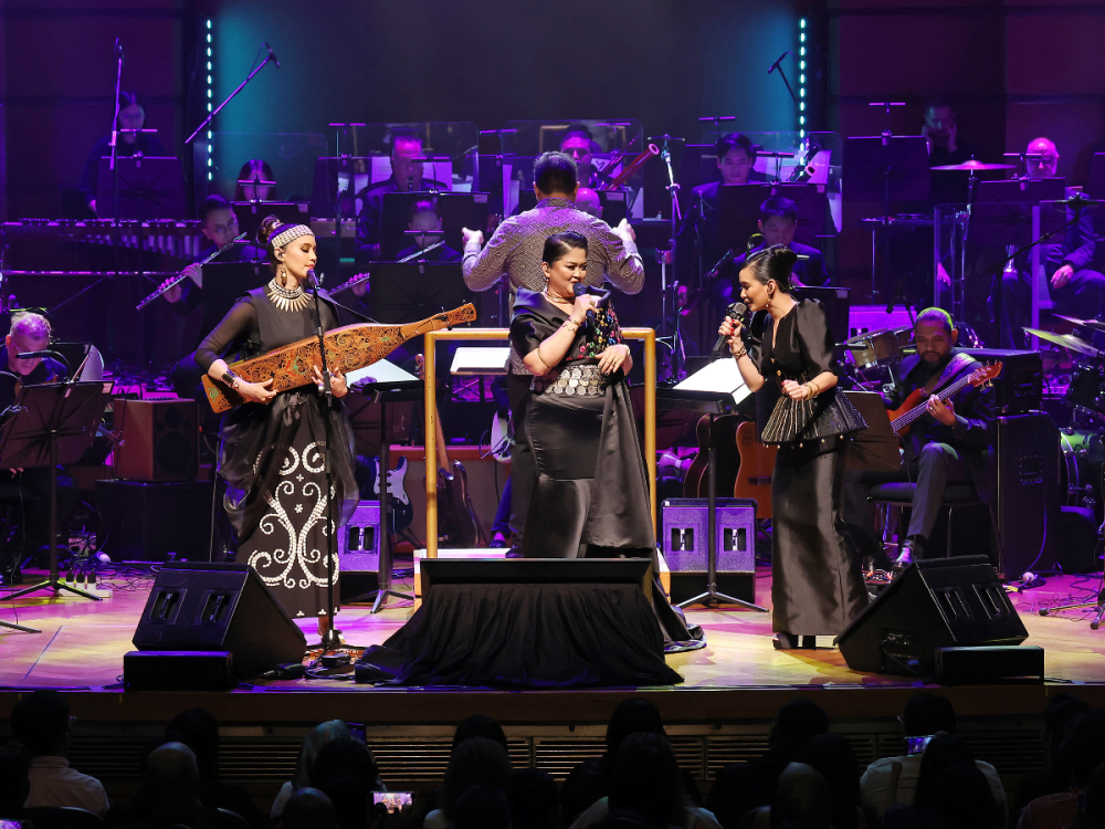 MPO presents the ‘Sounds of Borneo’ concert, which features homegrown singers including Marsha Milan, Velvet Aduk and sape player Alena Murang. — Picture courtesy of the Malaysian Philharmonic Orchestra