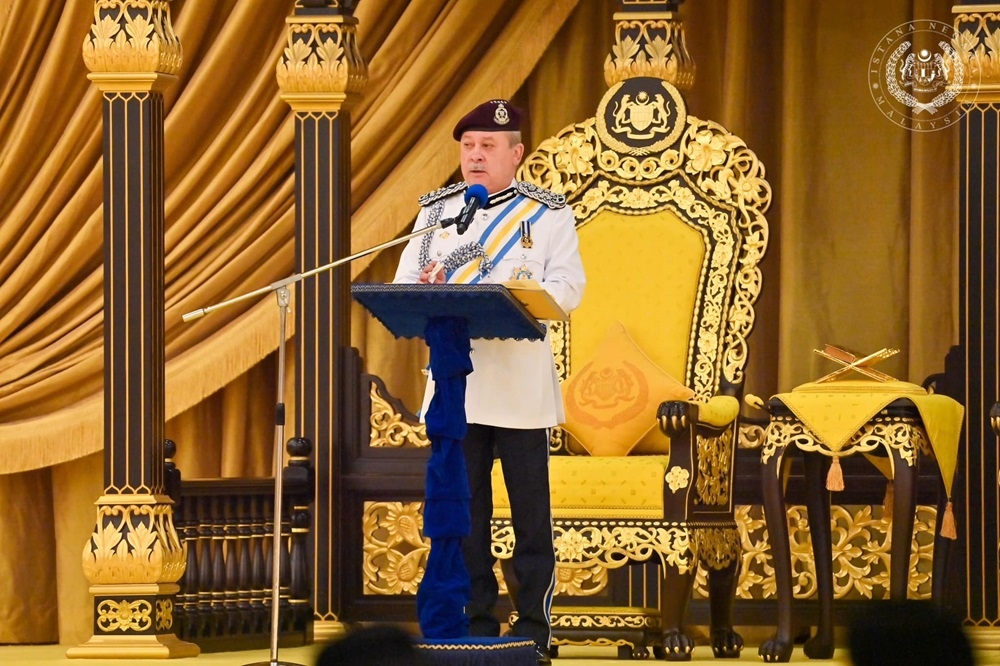 For states without state rulers, the fatwa is to be recommended to the Yang di-Pertuan Agong for royal assent to be gazetted. — Picture via Facebook/Sultan Ibrahim Sultan Iskandar