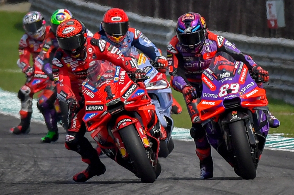 Thrilling moments at the Malaysian Motorcycle Grand Prix. — Bernama