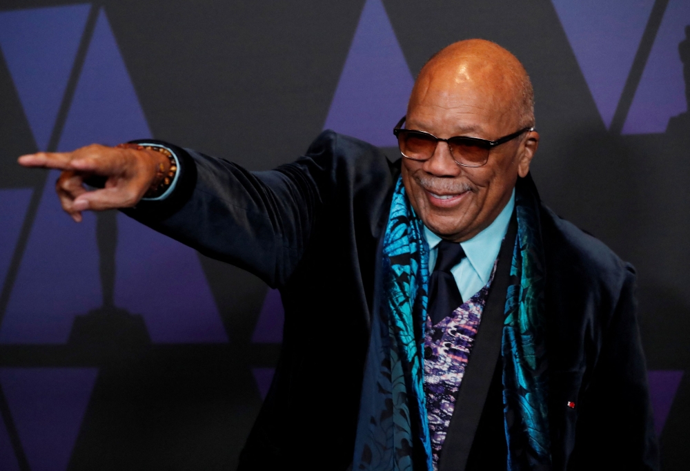 Quincy Jones' most lasting achievements were in collaboration with Michael Jackson with three hit albums. — Reuters pic