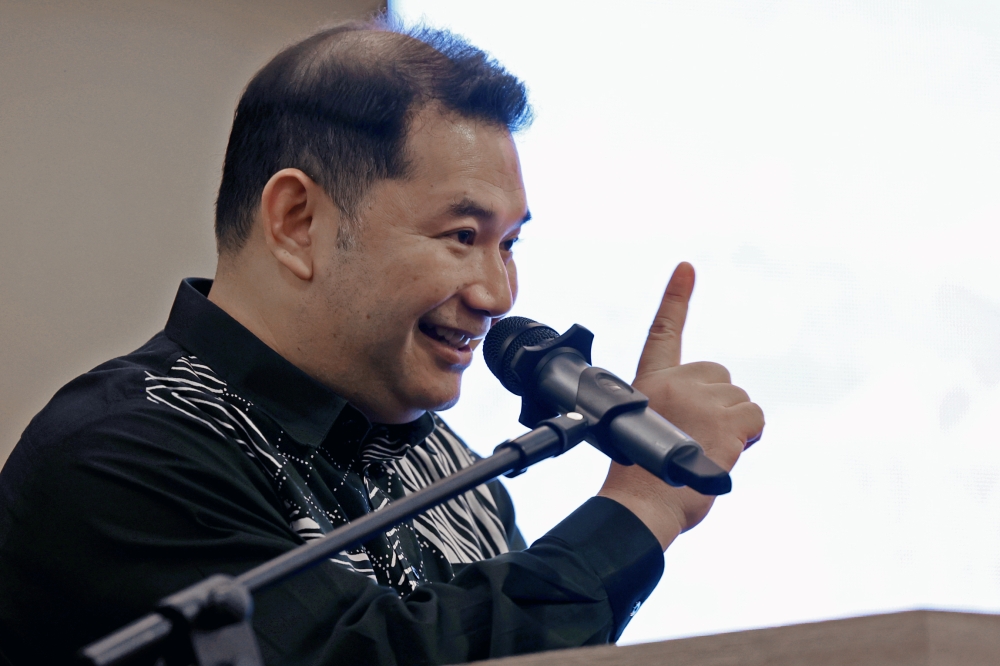 Economy Minister Rafizi Ramli said at the initial stage of nuclear sector development, a strict legal and regulatory framework would be needed, including compliance with international regulations. — Bernama pic 