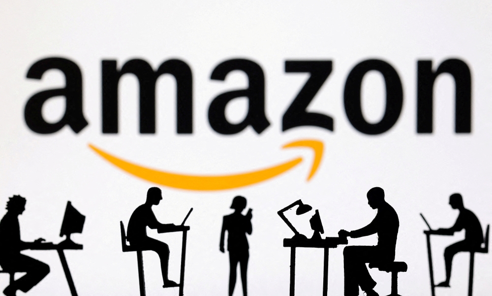 The controversial plan mandating workers come to Amazon offices every day starting next year, up from three days now, has caused consternation among employees. — Reuters pic