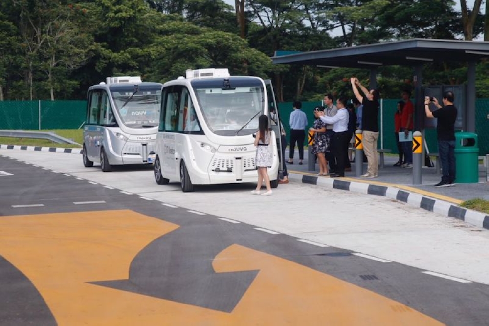 Singapore Transport Minister Chee Hong Tat announced that the LTA will soon purchase autonomous minibuses for deployment in partnership with a public bus operator. — TODAY file pic