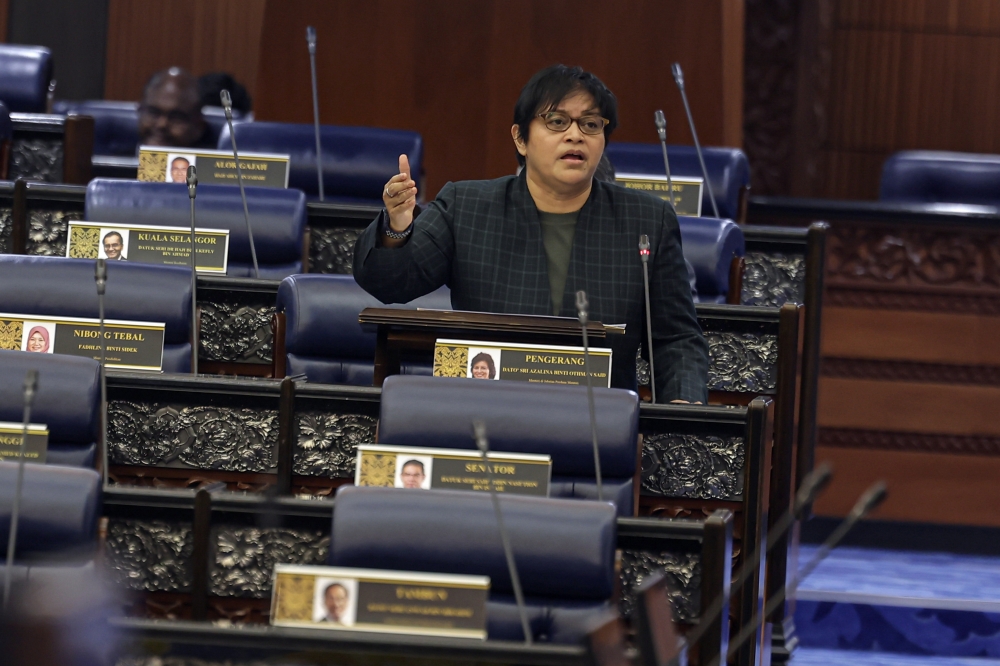 Minister in the Prime Minister’s Department (Law and Institutional Reform) Datuk Seri Azalina Othman Said said 866 individuals received reduced sentences from the Federal Court between Jan 1 and Oct 14, 2024. — Bernama pic