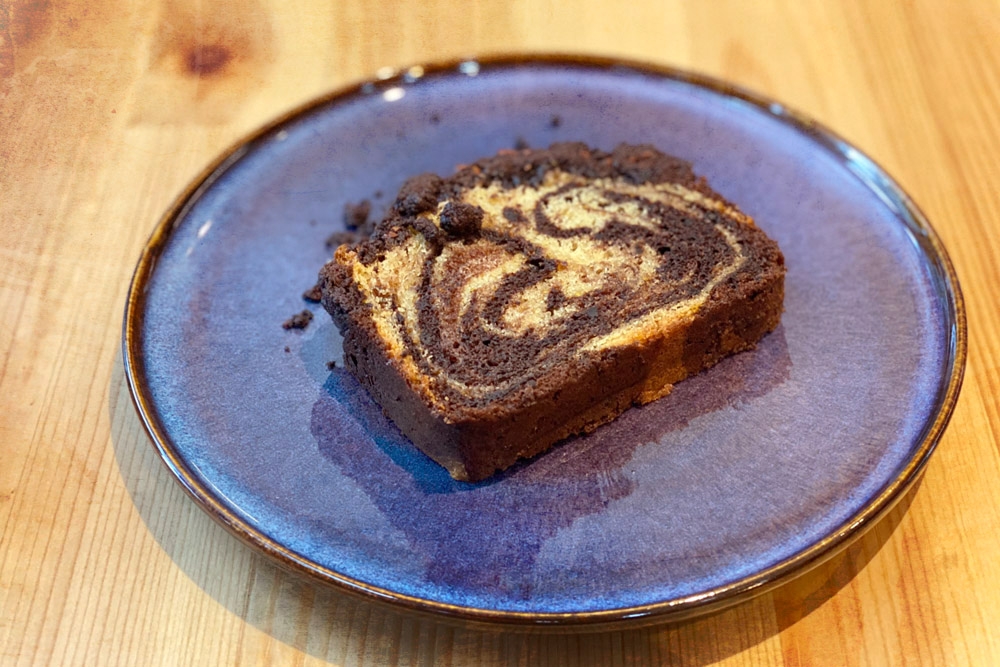 Espresso Marble Loaf Cake. — Picture by CK Lim