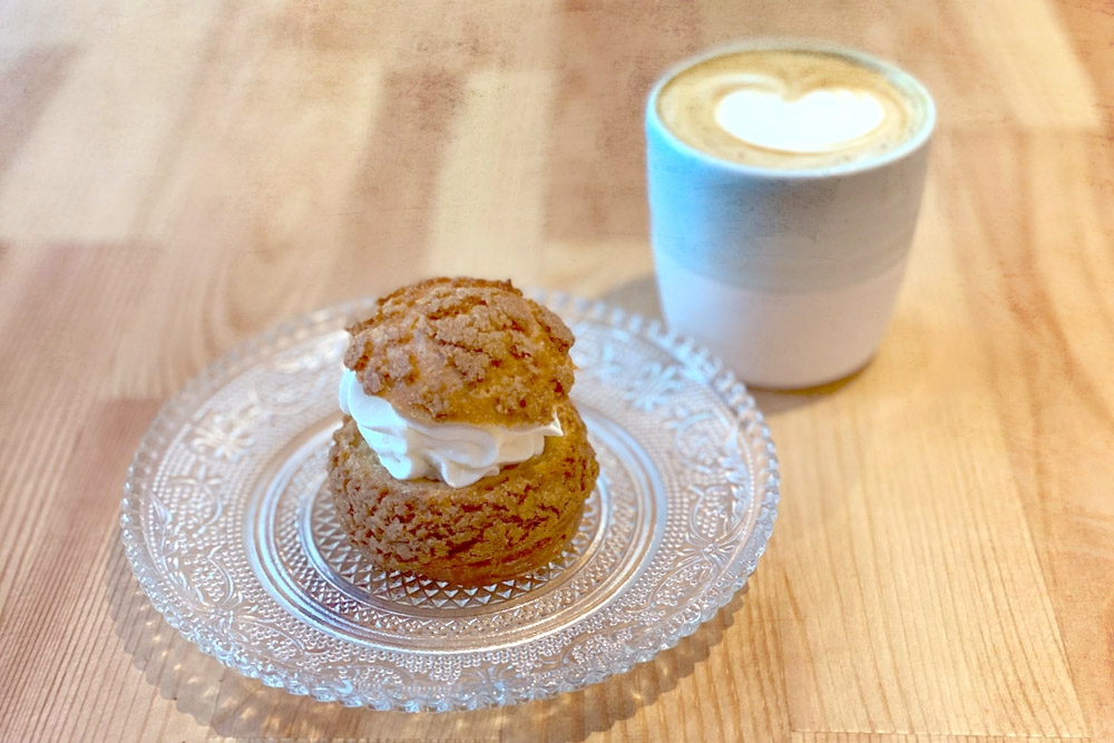 Salted Caramel Cream Puff. — Picture by CK Lim