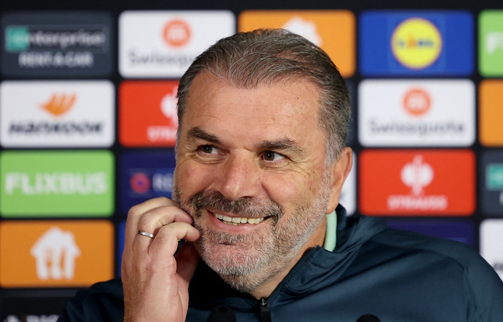 Postecoglou expects his players will handle Galatasaray’s ferocious support, who memorably welcomed Manchester United in 1993 with a ‘Welcome to Hell’ sign. — Reuters pic