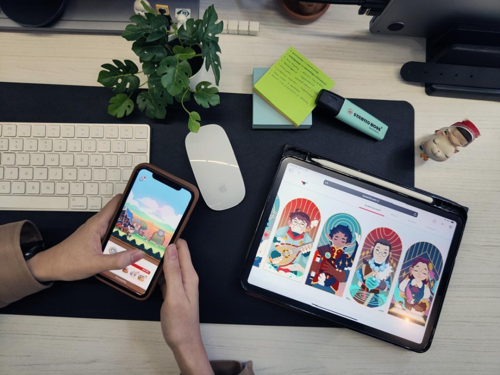 Kurechii now produces computer games available on Steam and also mobile games apps for both Android and iOS platforms. — Picture courtesy of P’ng Yi Wei