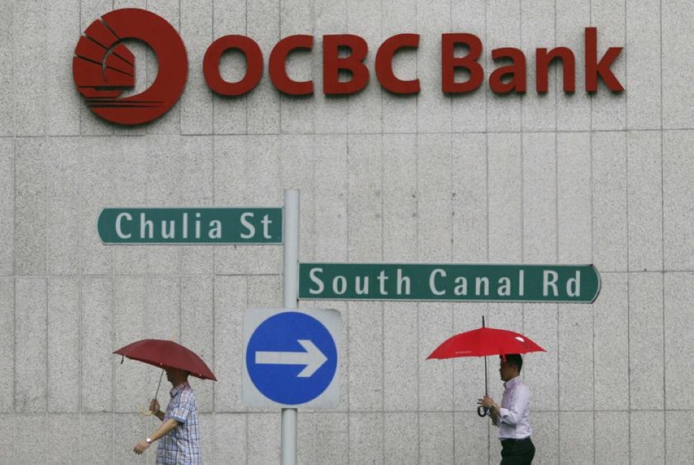 OCBC’s results rounded up a strong third-quarter earnings season by Singapore banks. — Reuters pic