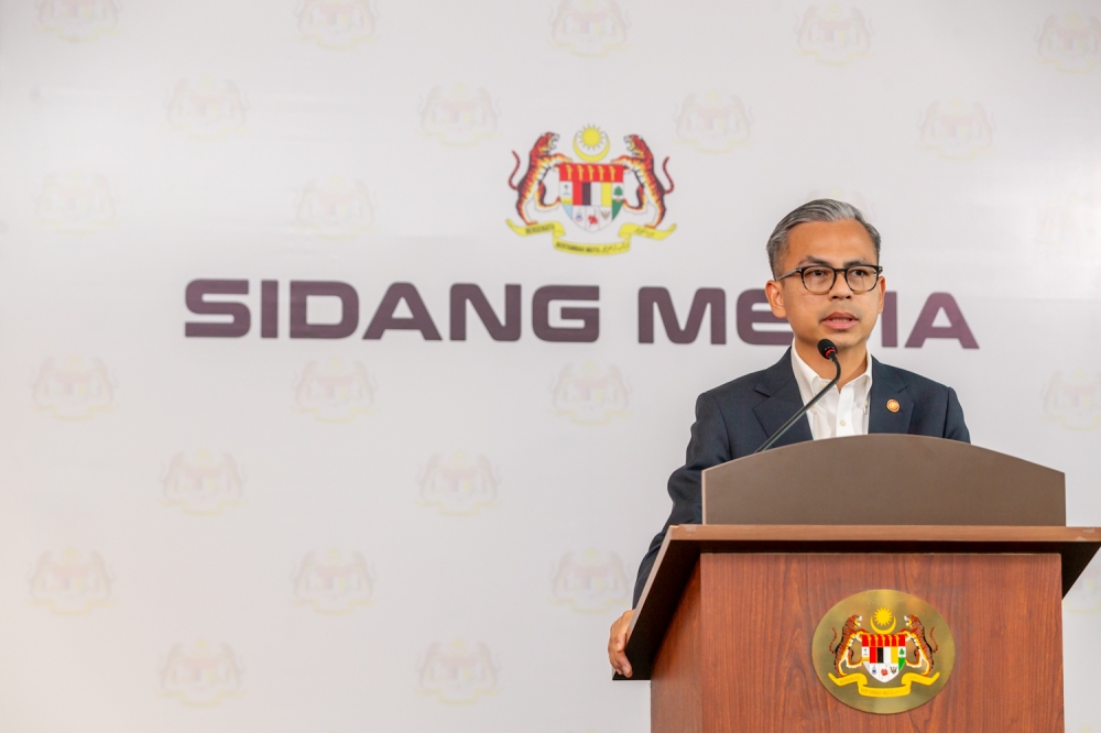 Communications Minister Fahmi Fadzil said MCMC has the authority to impose measures to prevent an imbalance, though he emphasised that it is still too early to specify what conditions might be applied. — Picture by Raymond Manuel