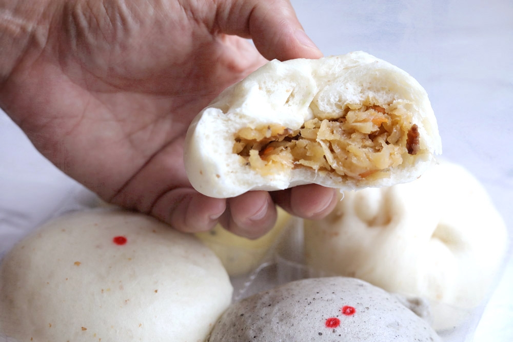 My personal favourite — the Teochew Vege Bao.