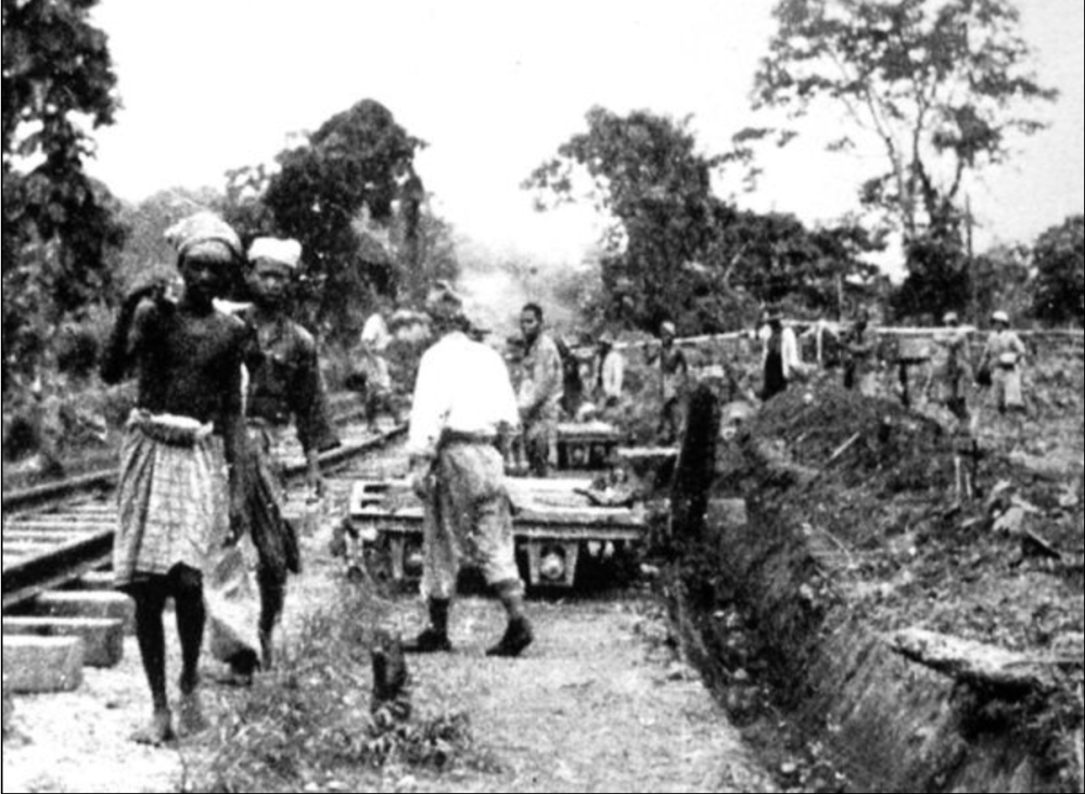 Arumugam Kandasamy was among the hundreds of thousands taken by Japanese soldiers in World War Two to build the 415km railway connecting Thailand and Burma. — Picture from tbrconline.com