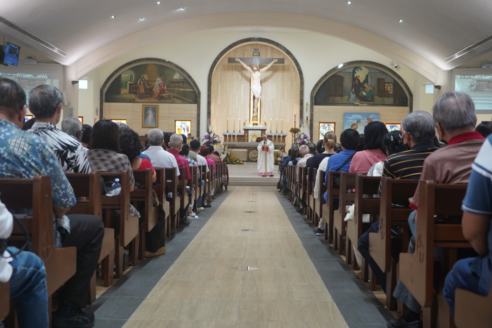 File photo of St Joseph's Church in Bukit Timah, Singapore where Father Christopher Lee was stabbed on November 9, 2024. — Picture from Facebook/St Joseph's Church