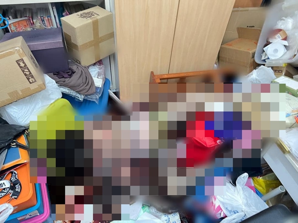 A local woman was found dead, believed to have been killed by her nephew, at a house in Taman Puteri Lindungan Bintang in Ipoh today. — Picture via Facebook/Polis Daerah Ipoh