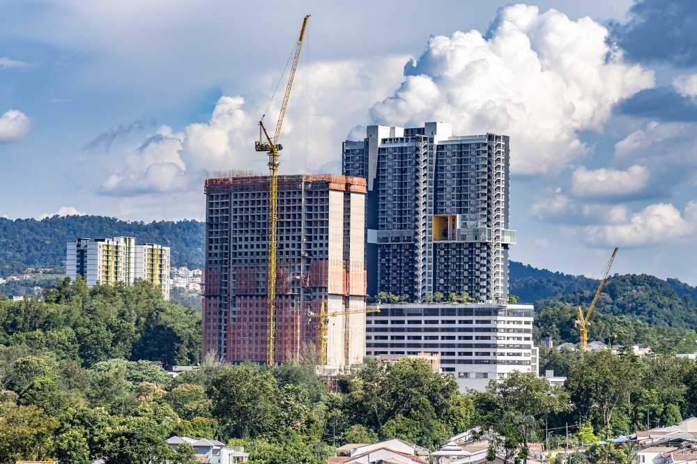 A general view of the residential buildings in Taman Melawati on November 1, 2024. — Picture by Firdaus Latif