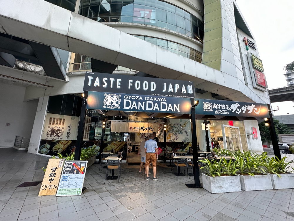 The restaurant is at the front part of the shopping mall, next to A&W.