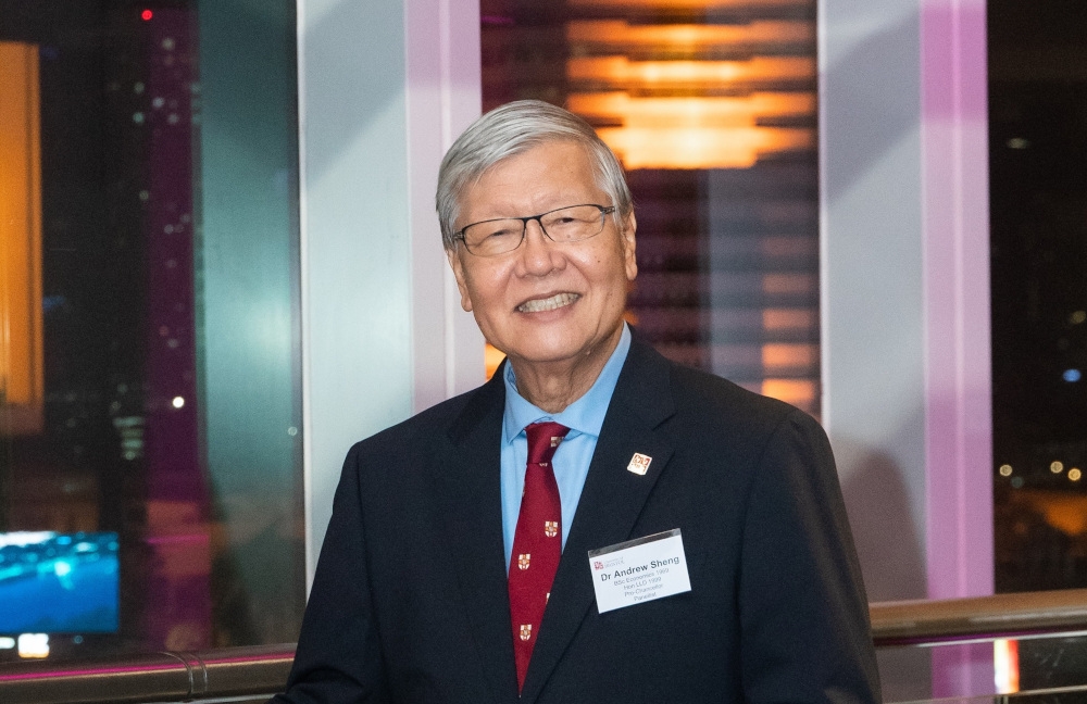 Andrew Sheng, economist and distinguished fellow at the Asia Global Institute, University of Hong  Kong and University of Bristol alumnus. –– Picture courtesy of University of Bristol