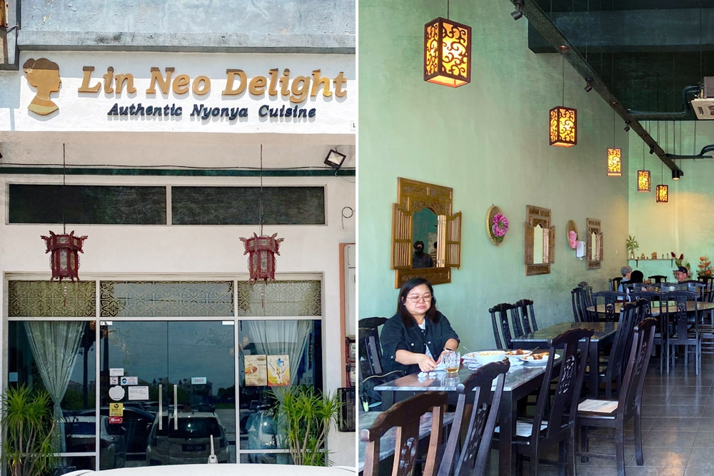 Lin Neo Delight is a home style Nyonya restaurant in Melaka. — CK Lim