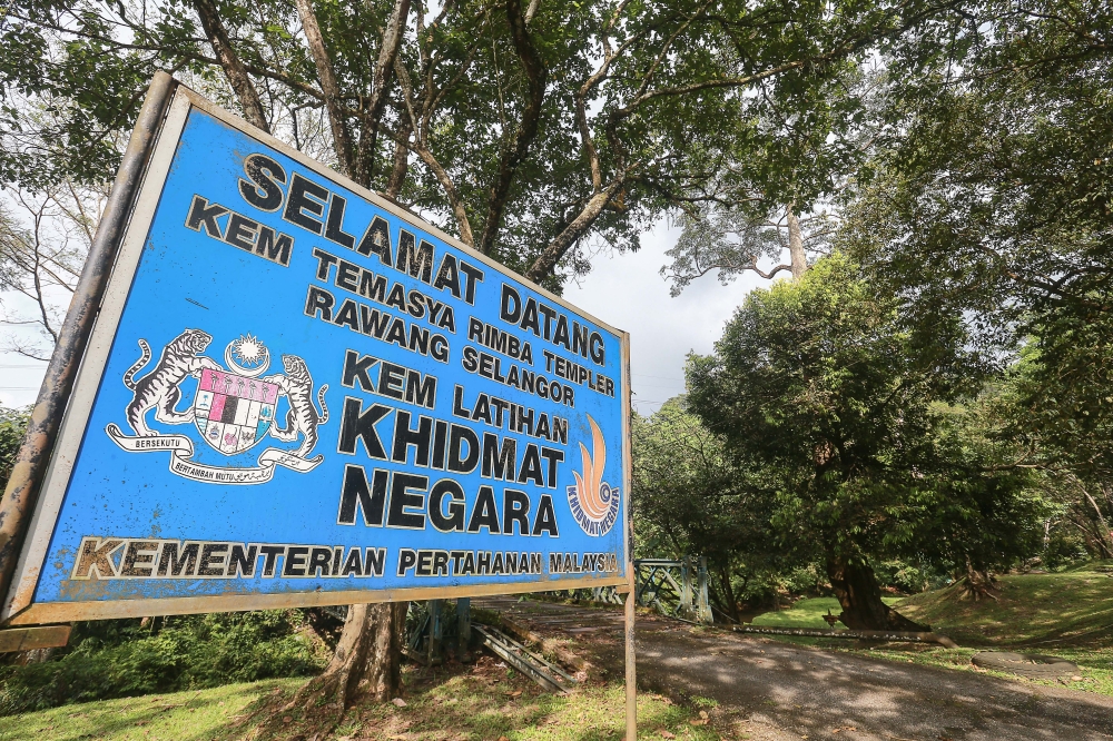 Many of the PLKN camps, such as the Temasya Rimba Templer Camp in Rawang will set to be revived. — Picture by Sayuti Zainudin