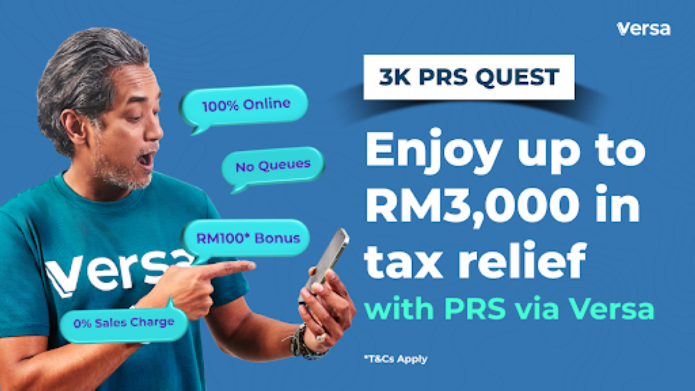 Save for your retirement and get up to RM3,000 in tax relief… it is never too early to save for your retirement.