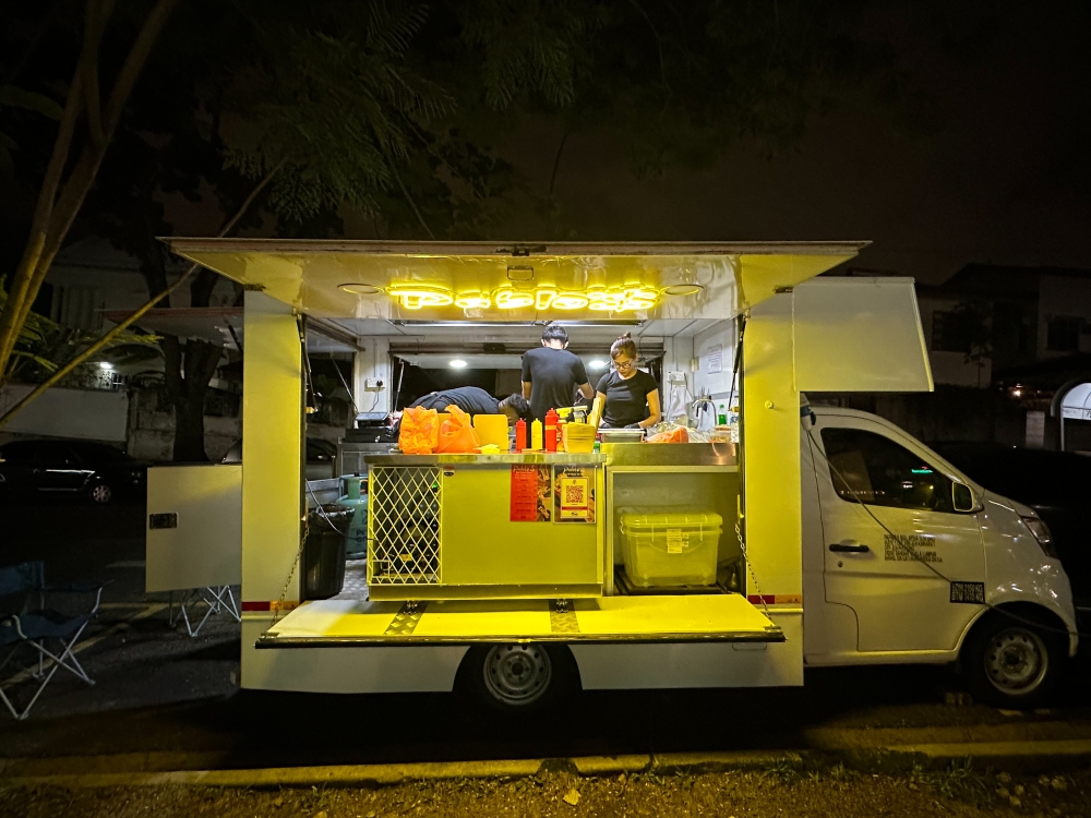 Pablo’$ food truck is the place to get your fusion style tacos, right opposite the Family Mart in Plaza Damansara. — Picture by Lee Khang Yi