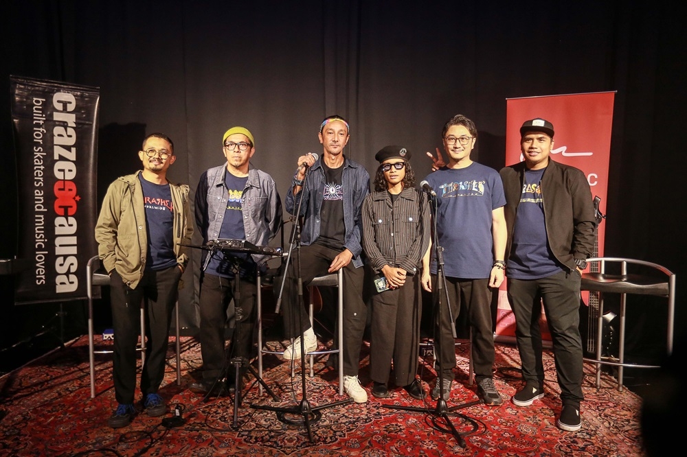 Qi emphasised that The Exact should start from scratch despite its members being well-known in the local music scene. — Picture by Sayuti Zainudin