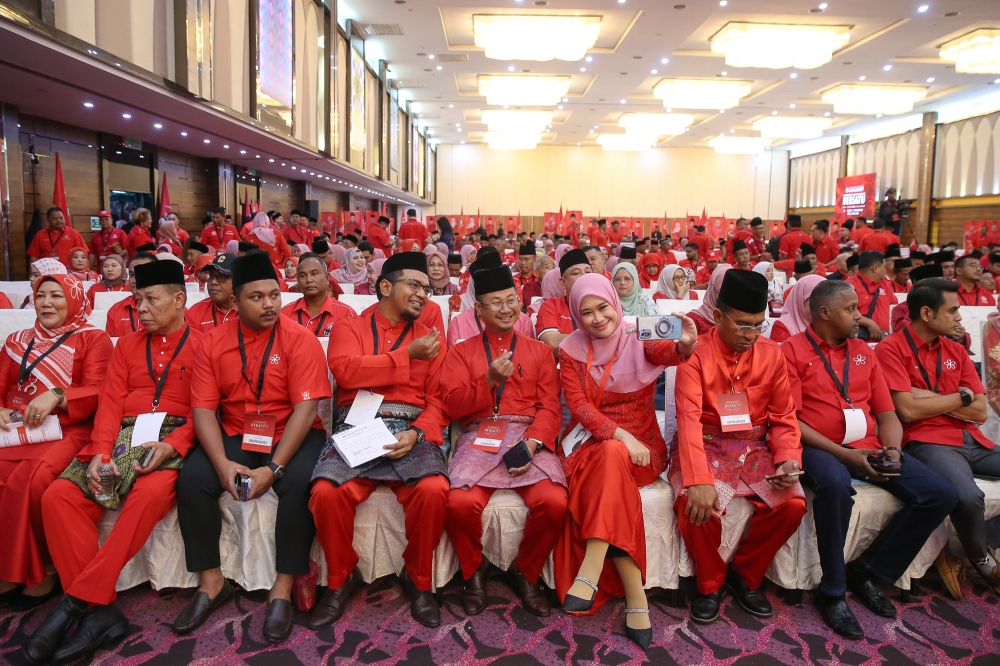 Delegates attend the Bersatu annual general meeting at Ideal Convention Centre (IDCC) in Shah Alam December 1, 2024. Picture by Yusof Mat Isa