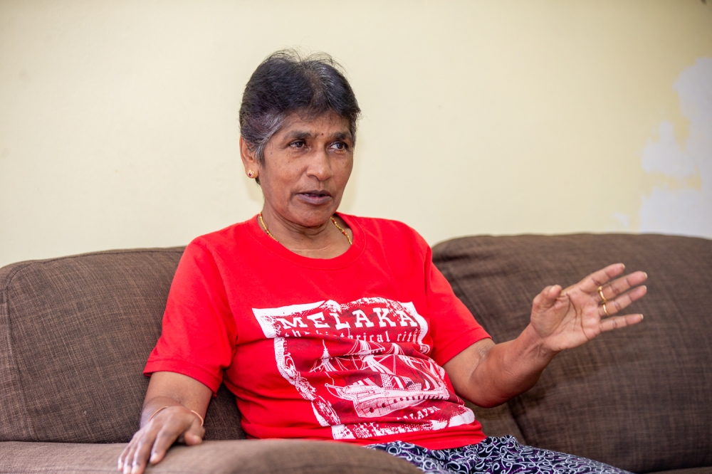 S. Sarvamudthy, 70, says the mini bus was resilient and hardly broke down, making it very reliable for commuters like her who depended on it fully. — Picture by Raymond Manuel