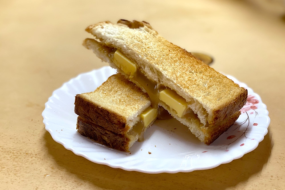 Roti with Thick Butter and Kaya. — Picture by CK Lim