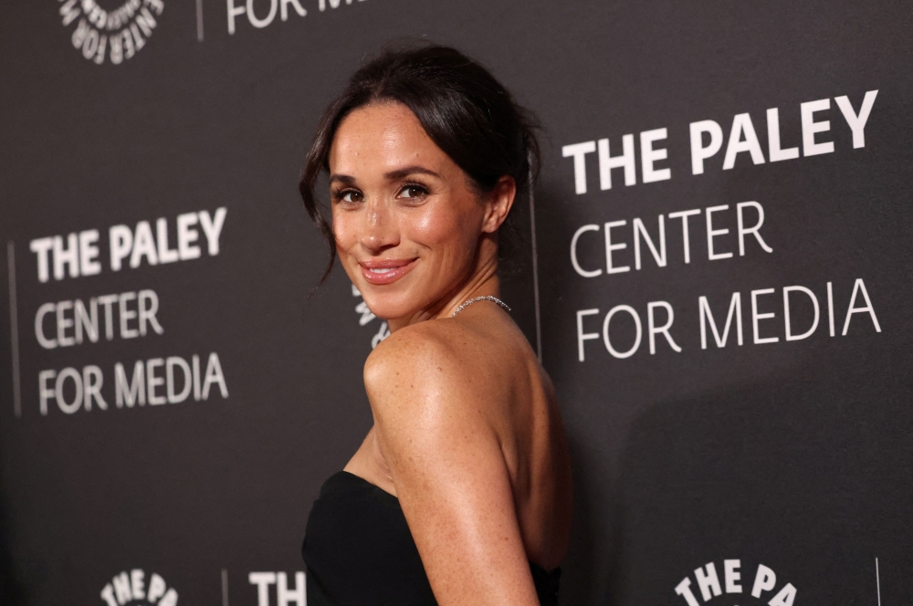 Meghan, Duchess of Sussex, attends the Paley Honors Gala in Beverly Hills, California, December 4, 2024. — Reuters pic