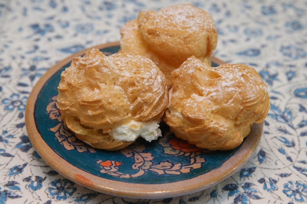 Where it all began: their famous cream puffs. — Picture by Yusof Mat Isa