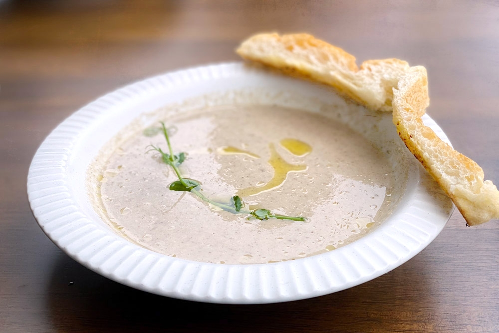 Wild Mushroom Soup.


