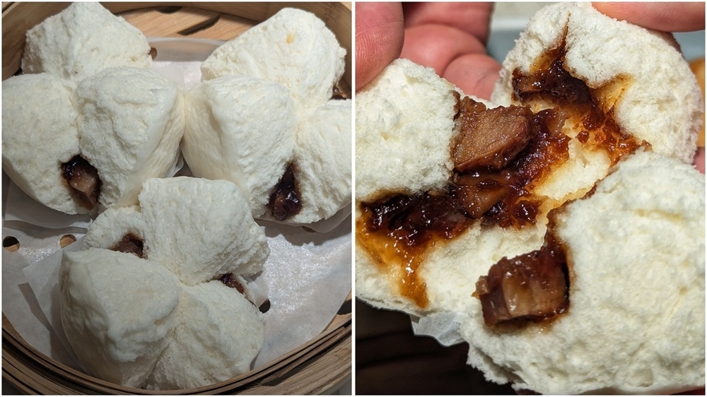 Tao Tao Ju’s ‘char siu bao’ is also excellent, light, fluffy and sporting the three-pleat 开口笑. — Picture by by Ethan Lau