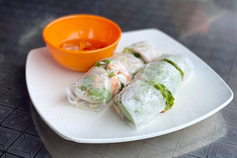 ‘Gỏi Cuốn’ (Vietnamese fresh spring roll). — Picture by CK Lim