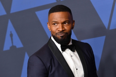 Jamie Foxx keeps it cool after birthday bust-up — stitches and all