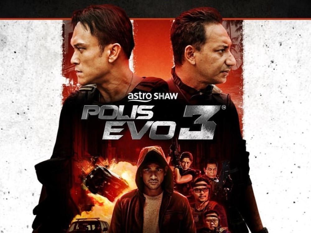 Polis Evo 3 was the highest grossing local film in Malaysia for 2023. — Picture courtesy of Astro Shaw