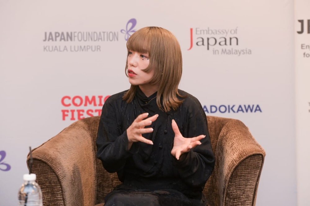 MYTH & ROID vocalist KIHOW discusses how she has evolved as a singer since 2018. — Picture courtesy of Japan Foundation Kuala Lumpur (JFKL)