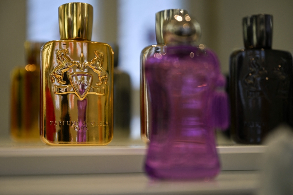 Parfums de Marly founder, Julien Sprecher, is an enthusiast of the 18th century and draws inspiration from ‘this period when modern perfumery was invented’, ‘where Louis XV gave incredible parties at the Chateau de Marly’. — AFP pic