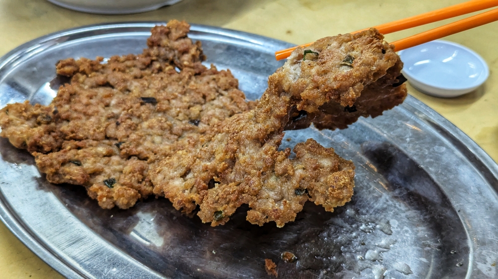 This fried salted fish and pork patty was the first dish that came to mind when writing this list. — Picture by Ethan Lau