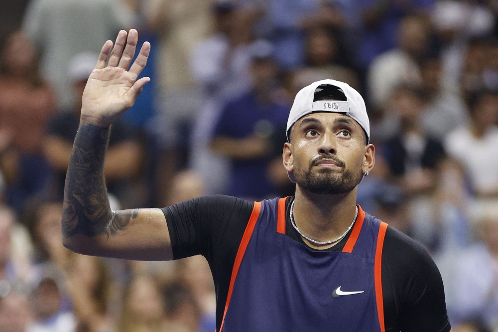 Australian Nick Kyrgios returns after injuries restricted him to just one ATP Tour singles match in two years. — AFP pic