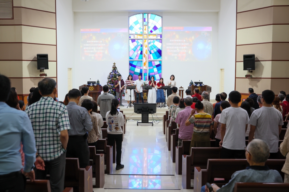 The Presbyterian Church, the only Protestant church in Kuala Terengganu. — Bernama pic