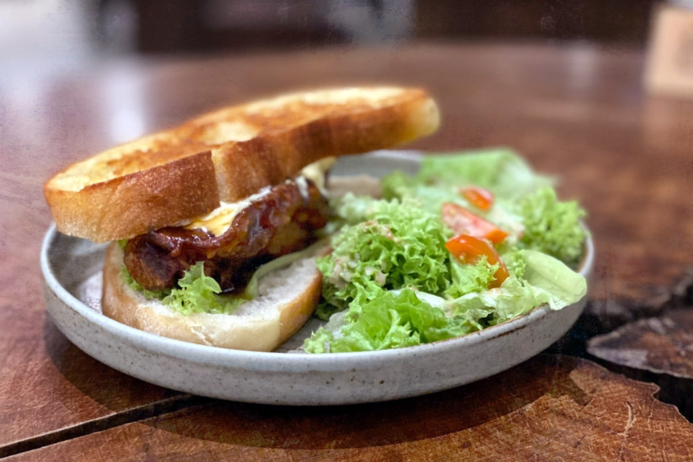 Chicken Nanban Sourdough Sandwich at Shan Mu. — Picture by CK Lim