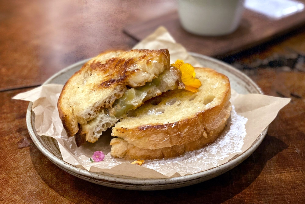 Kaya Coffee Butter Sourdough Sandwich at Shan Mu. — Picture by CK Lim