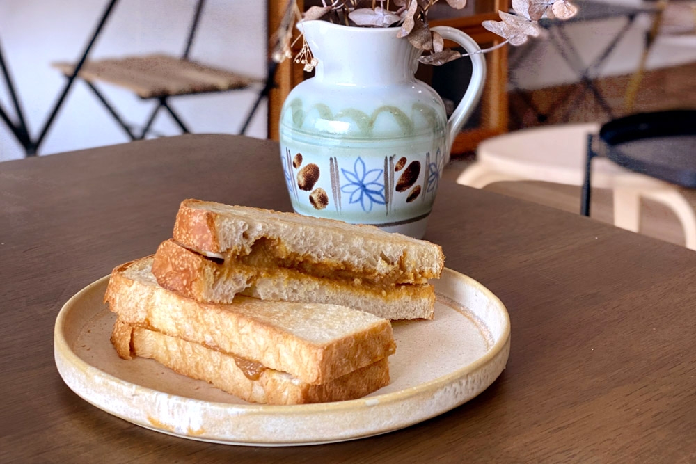 Sourdough Hainanese Toast with Butter and Homemade Kaya at Twenty-Two Bakery. — Picture by CK Lim